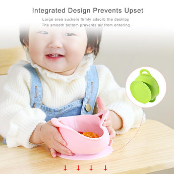 Suction Bowl and Spoon Set