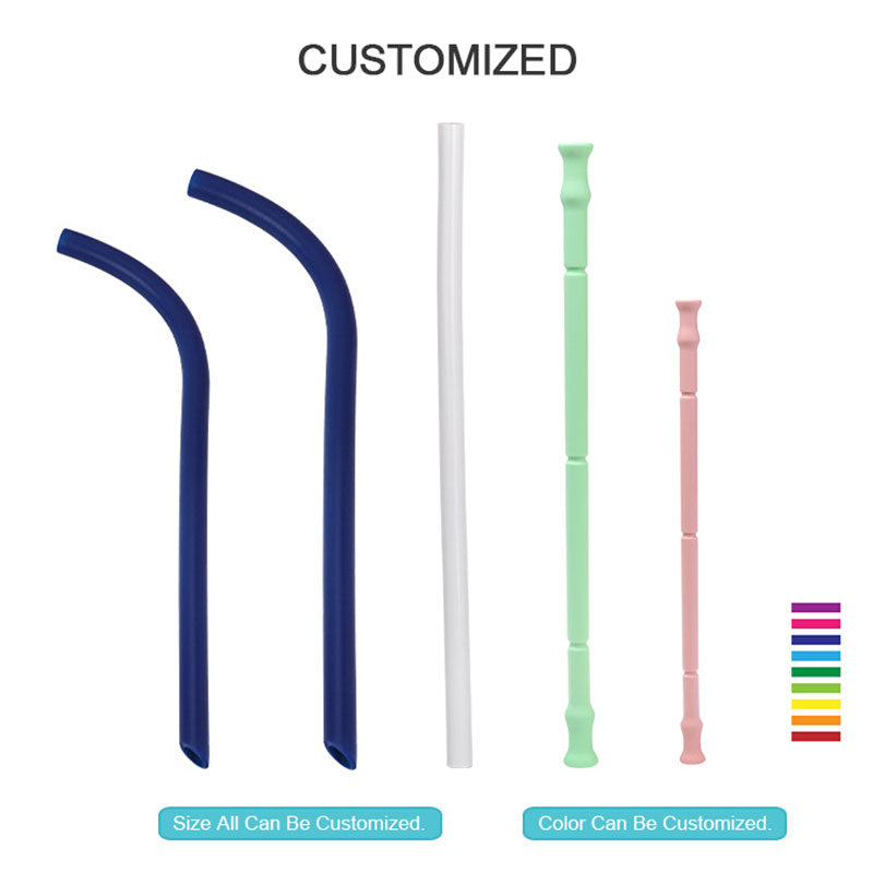 Cute Reusable Silicone Straws