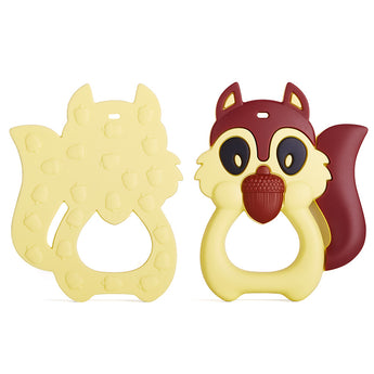 Squirrel Silicone Teether OEM ODM