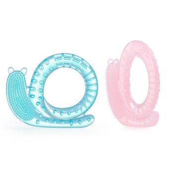 Snail Double-Sided Bristles Teether