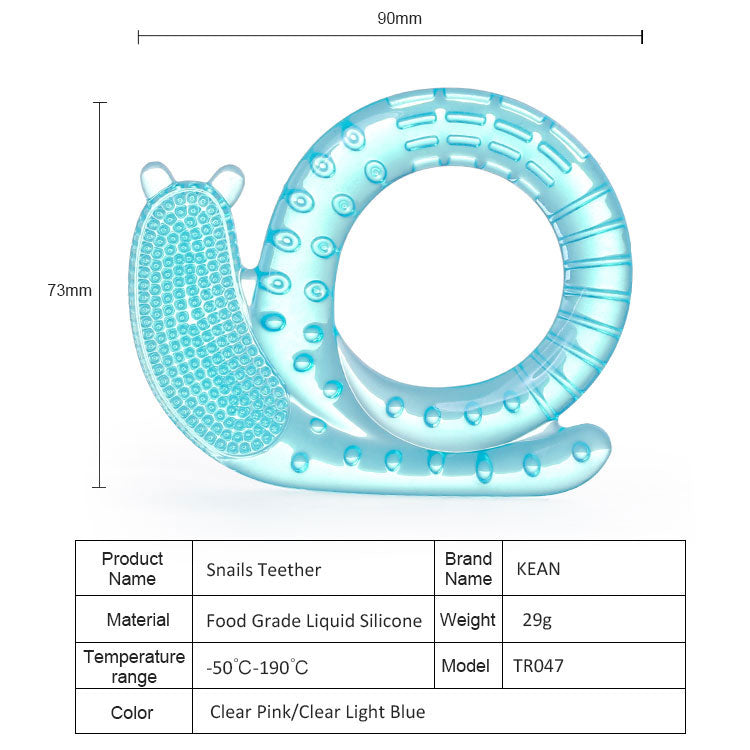 Wholesale Snails Silicone Teething Toy