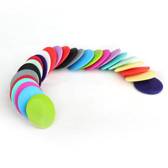 Flat Silicone Beads