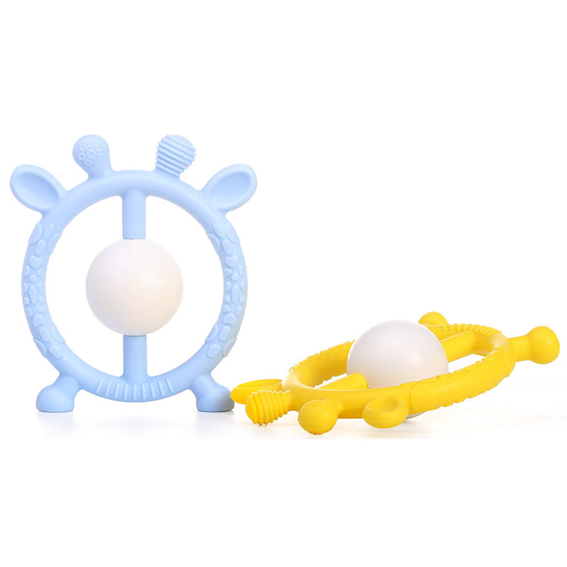 Rattle Baby Silicone Teether