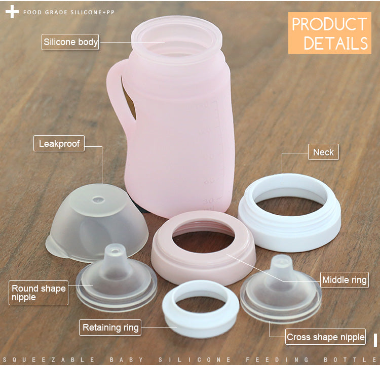 Silicone Feeding Bottles