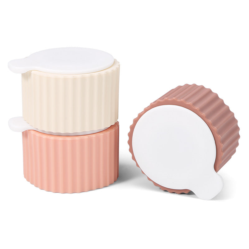 Silicone Travel Cream Jars