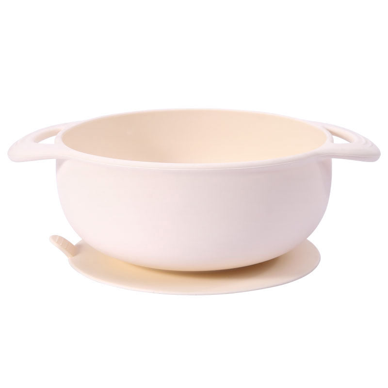 Silicone Bowl With Handle Suction Bowl