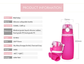 Collapsible Running Water Bottle