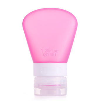 Fan shaped travel bottle | Mini silicone travel bottle