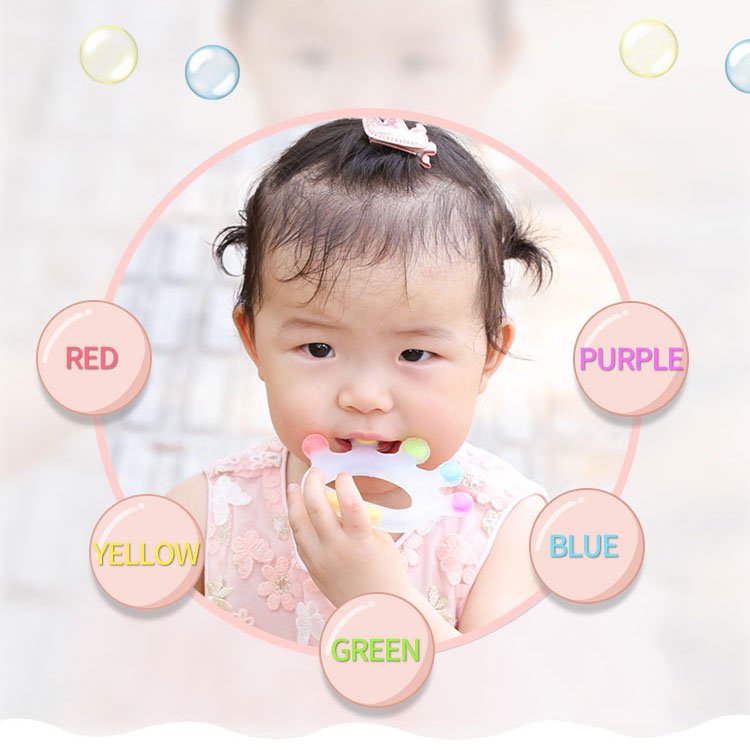 Wholesale Palm Silicone Teether