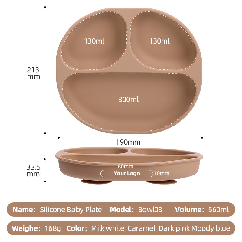 Wholesale Silicone Baby Plate