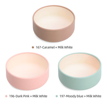 Custom Two-Tone Silicone Bowl