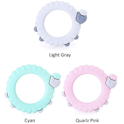 Wholesale Silicone Ring Teether Sheep